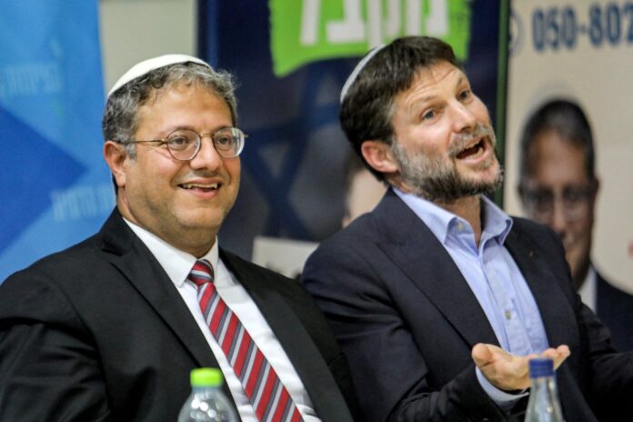 NEDERLAND LEGT REISVERBOD OP AAN ISRAËLISCHE MINISTERS BEN-GVIR EN SMOTRICH